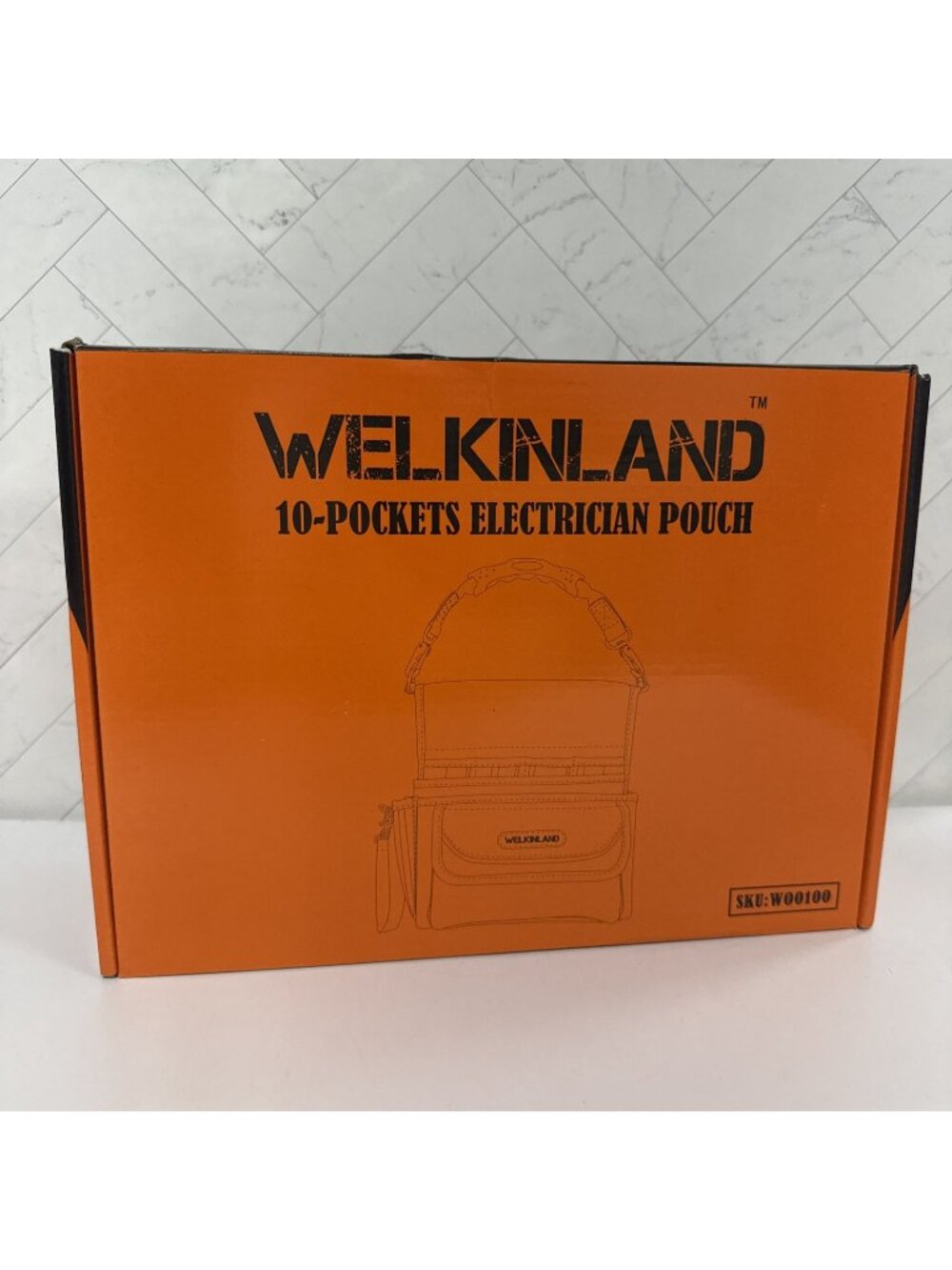 Welkinland 10 Pocket Electricians Tool Pouch Electrician Tool Pouch